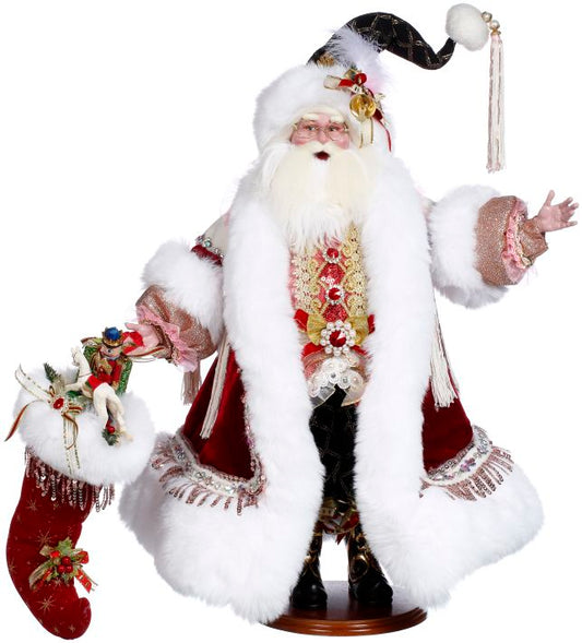 27" Santa w/ Stocking