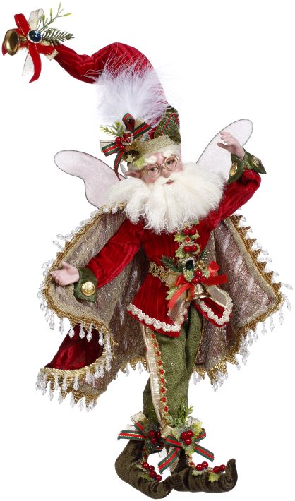 Holly Berry fairy figurine with hand-finished detail.