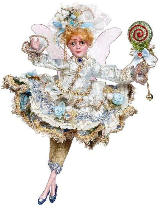Sugar plum fairy figurine in pink.