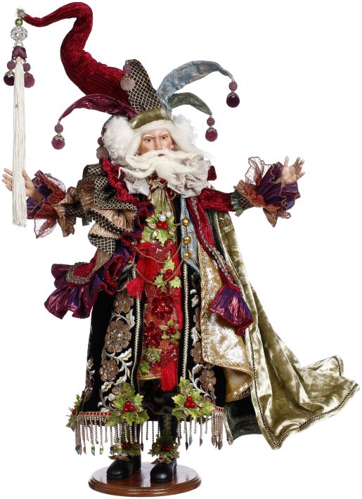 Santa noel figurine, 30 inch, for Christmas decorating