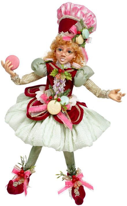 Pink northpole pretty figurine, for Christmas decorating