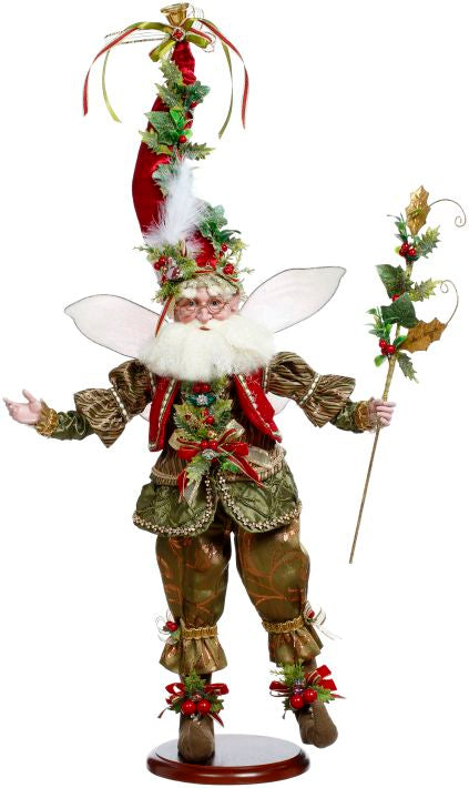 Holly ivy figurine, 22.5 inch, for Christmas decorating