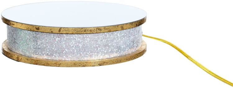 Rotating base seasonal & decorations, 10 by 3 inch, for Christmas decorating
