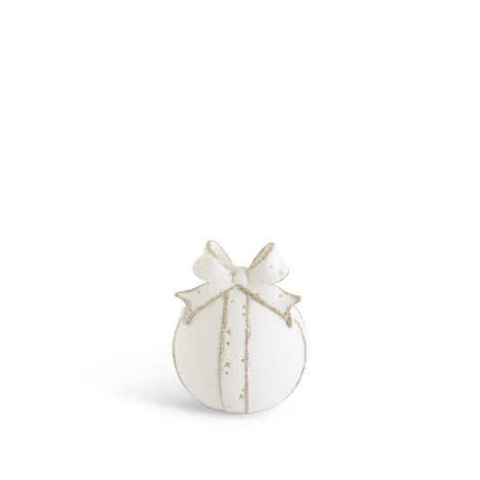 LED porcelain tabletop ornament with a warm glow.
