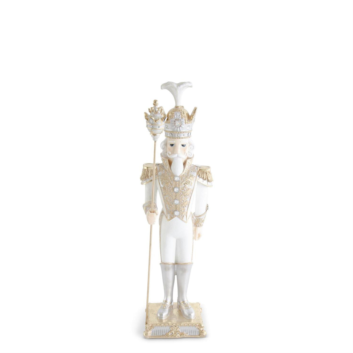 26” Nutcracker White Gold