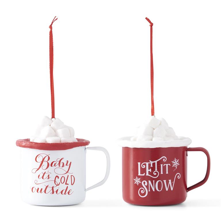 3.5" Hot Cocoa Ornament
