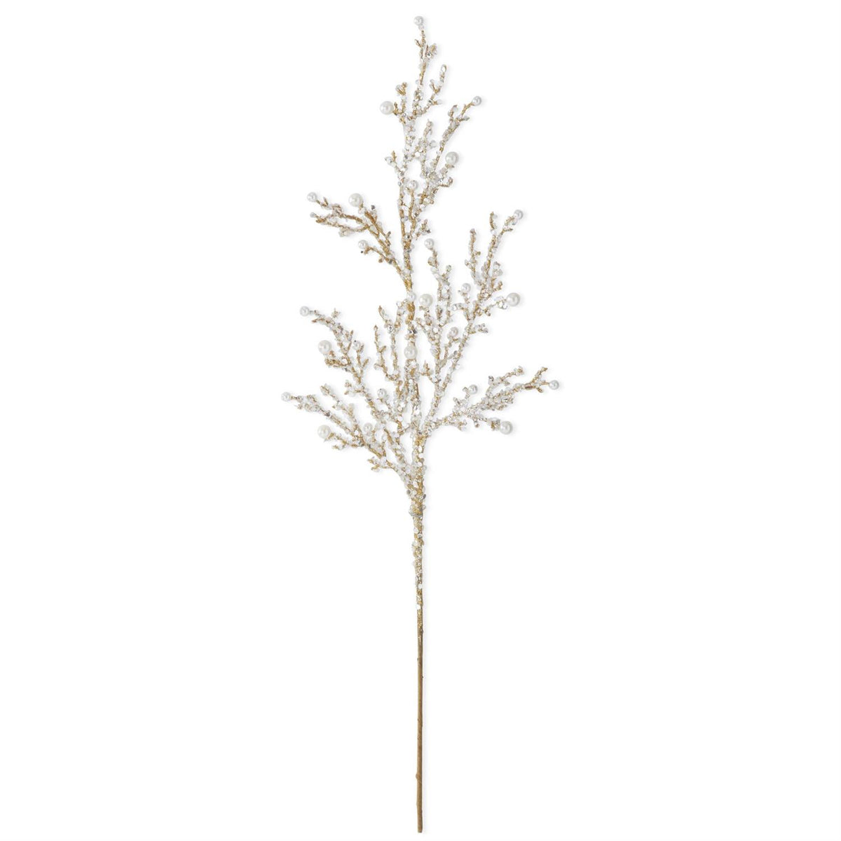 33” Pearl Gold Glitter Branch