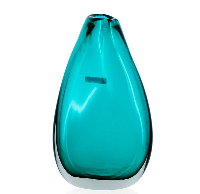 Turquoise glass holiday decor for holiday decorating