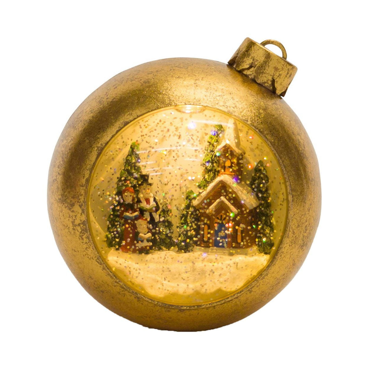 6" Water Globe Carolers