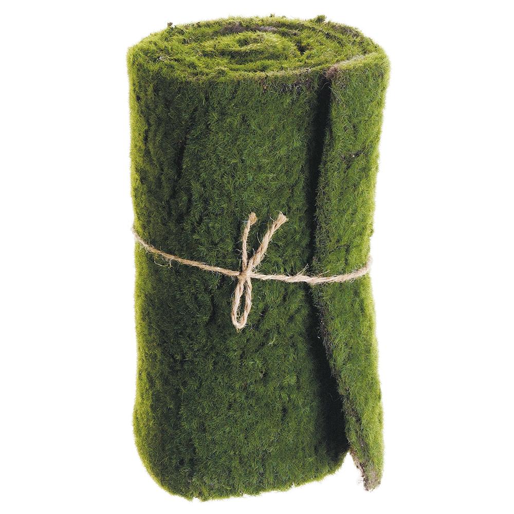 Green moss sheet roll, 11 by 78 inches