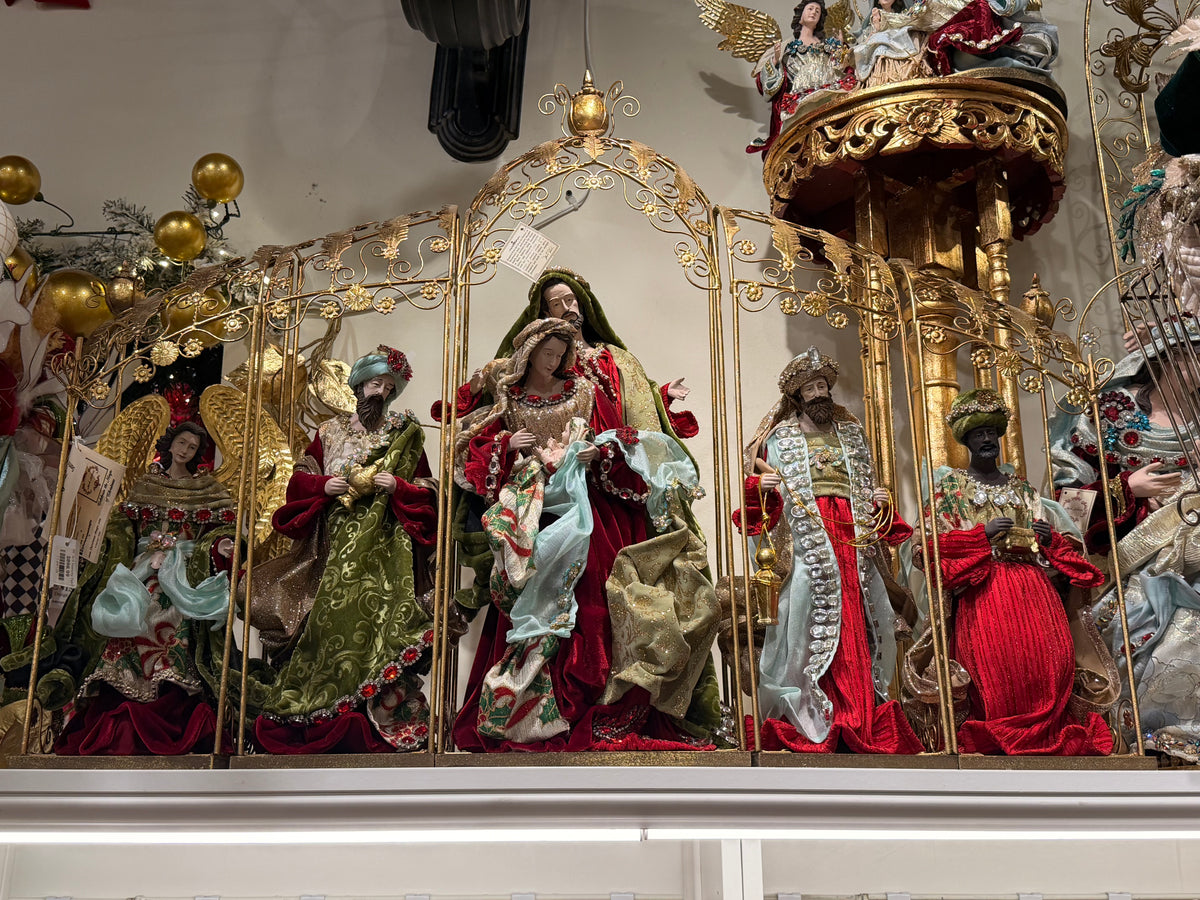 36" S/5 Nativity Tableau