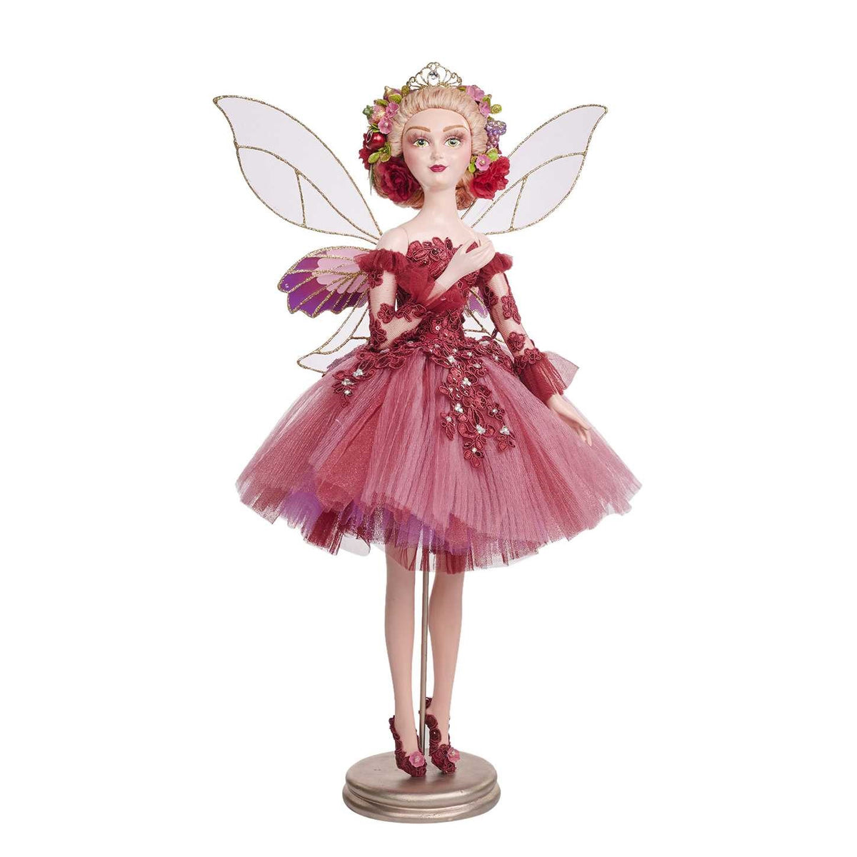 67.5cm Fairy Banquet Standing Doll w/ Box Pink