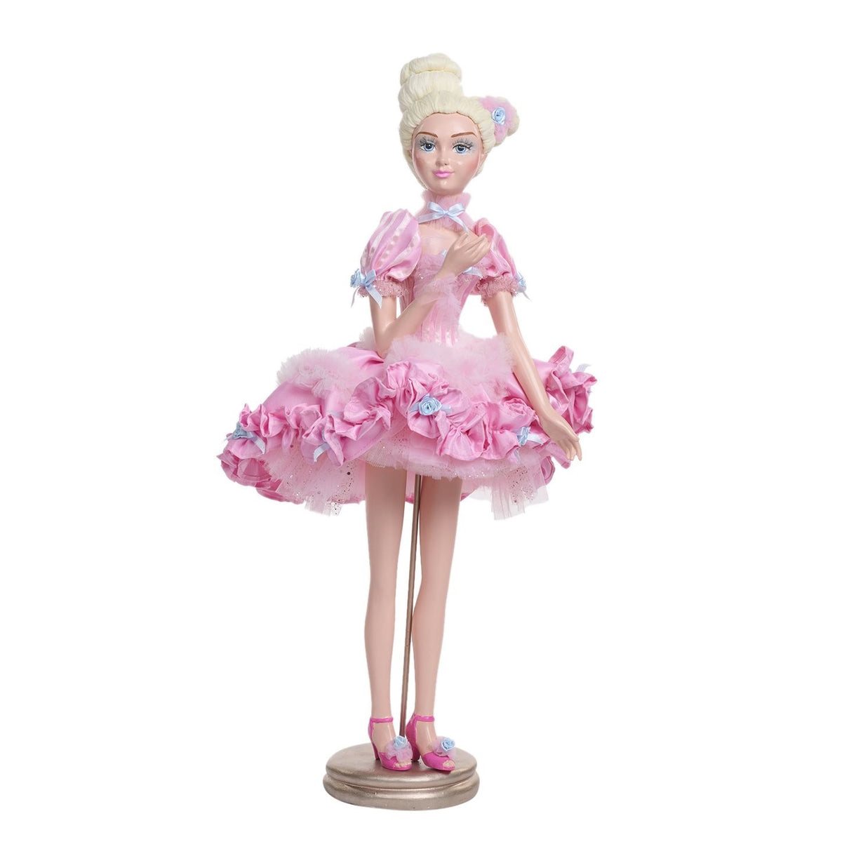 68cm Cotton Candy Carnival Standing Doll w/ Box Pink