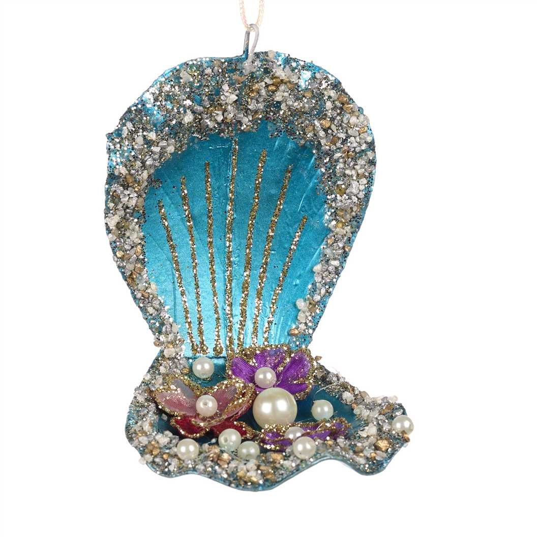 6" Blue Clam Shell