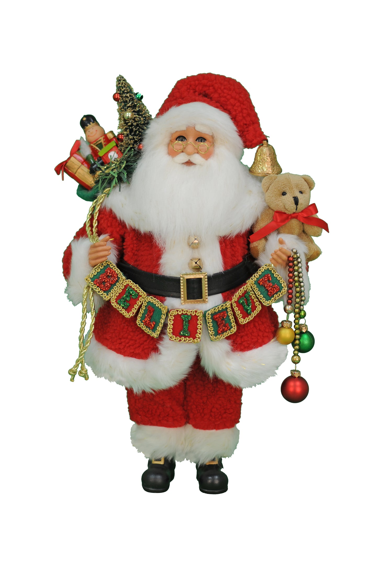 18" Santa Believe