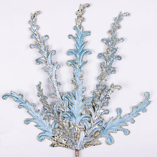 26" Acanthus Lace Light Blue