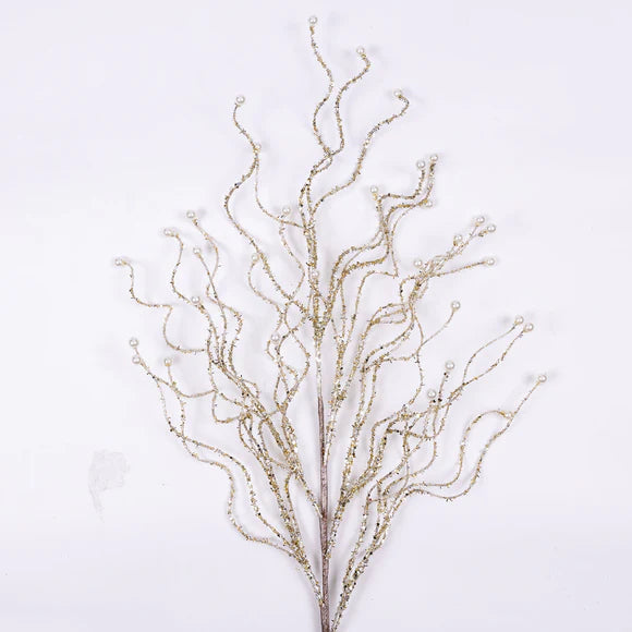 Ivory pearly willow seasonal & decorations, 34 inch, for Christmas decorating
