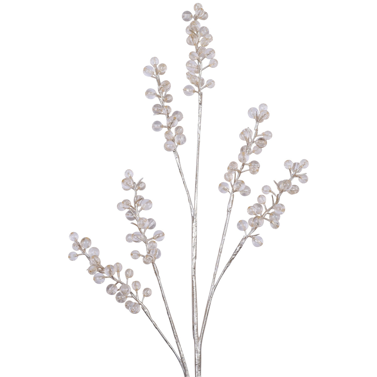 32" Champagne Crystal Jewel Spray