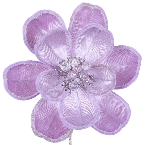 10" Lavender Magical Magnolia Stem