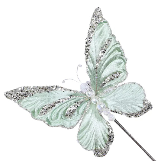 8" Mint Mystic Butterfly
