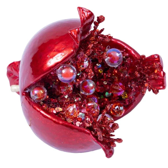 5” Red Pomegranate Candy Apple