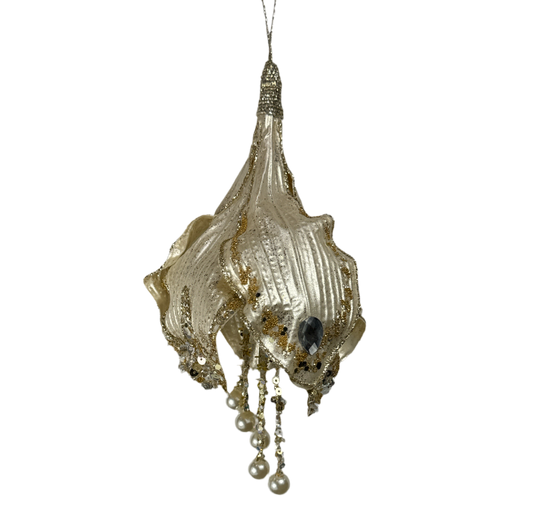 8" Amaryllis Ivory Victorian