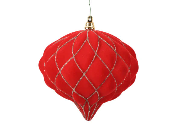 6" Red Velvet Kismet Ornament