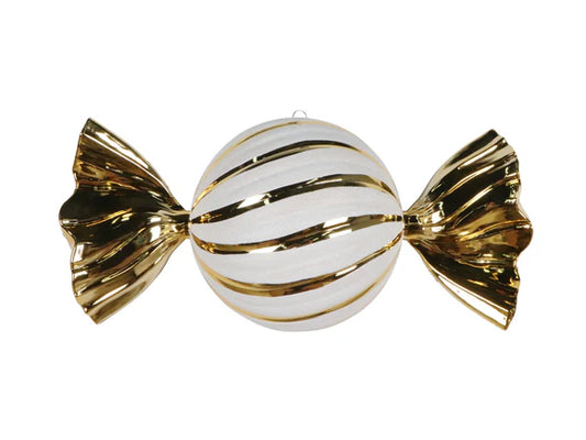 12" White Candy Wrapper