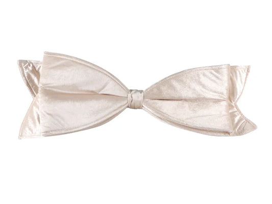 17"x24" Platinum Bow Velvet