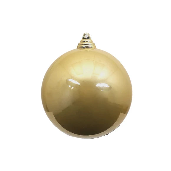 10” Gold Candy Apple Ornament