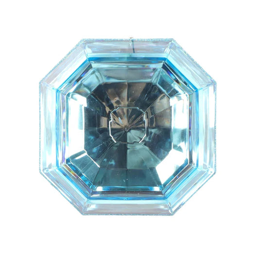 6" Light Blue Gem