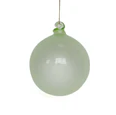 4" Mint Illume Glass Ornament