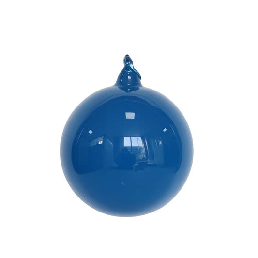 4" Royal Blue Illume Glass Ornament