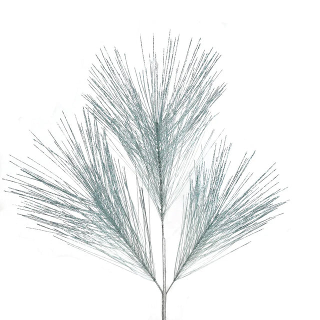 Blue spray for holiday decorating