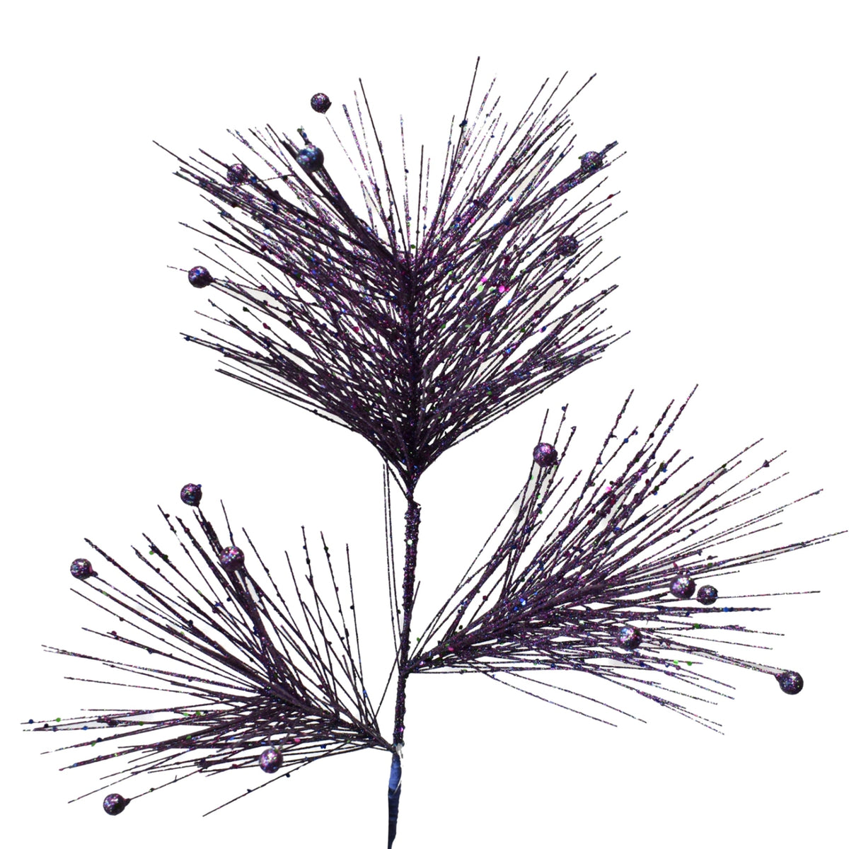 25" Purple Pine Spray