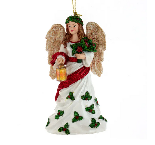 4.5" Angel & Lantern