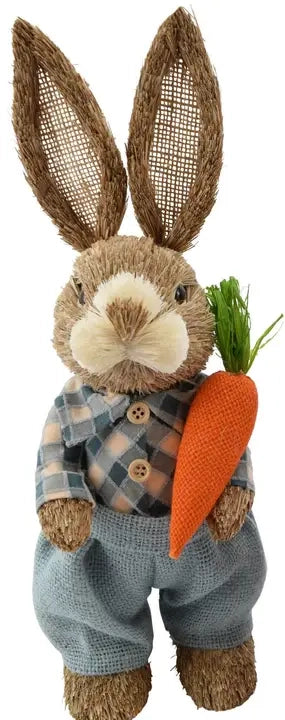 13" Blue Rabbit Carrot