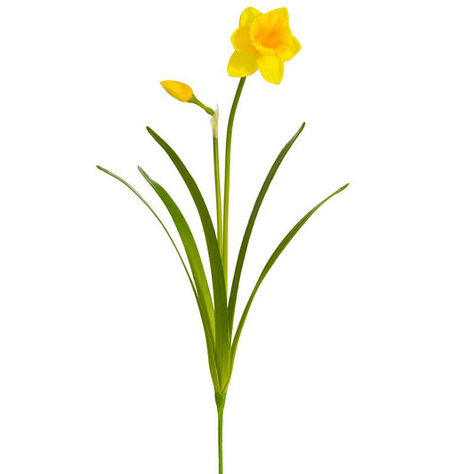 19" Daffodil Spray Yellow