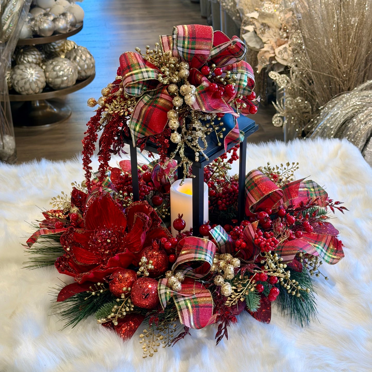 24”x18” Lantern, Red