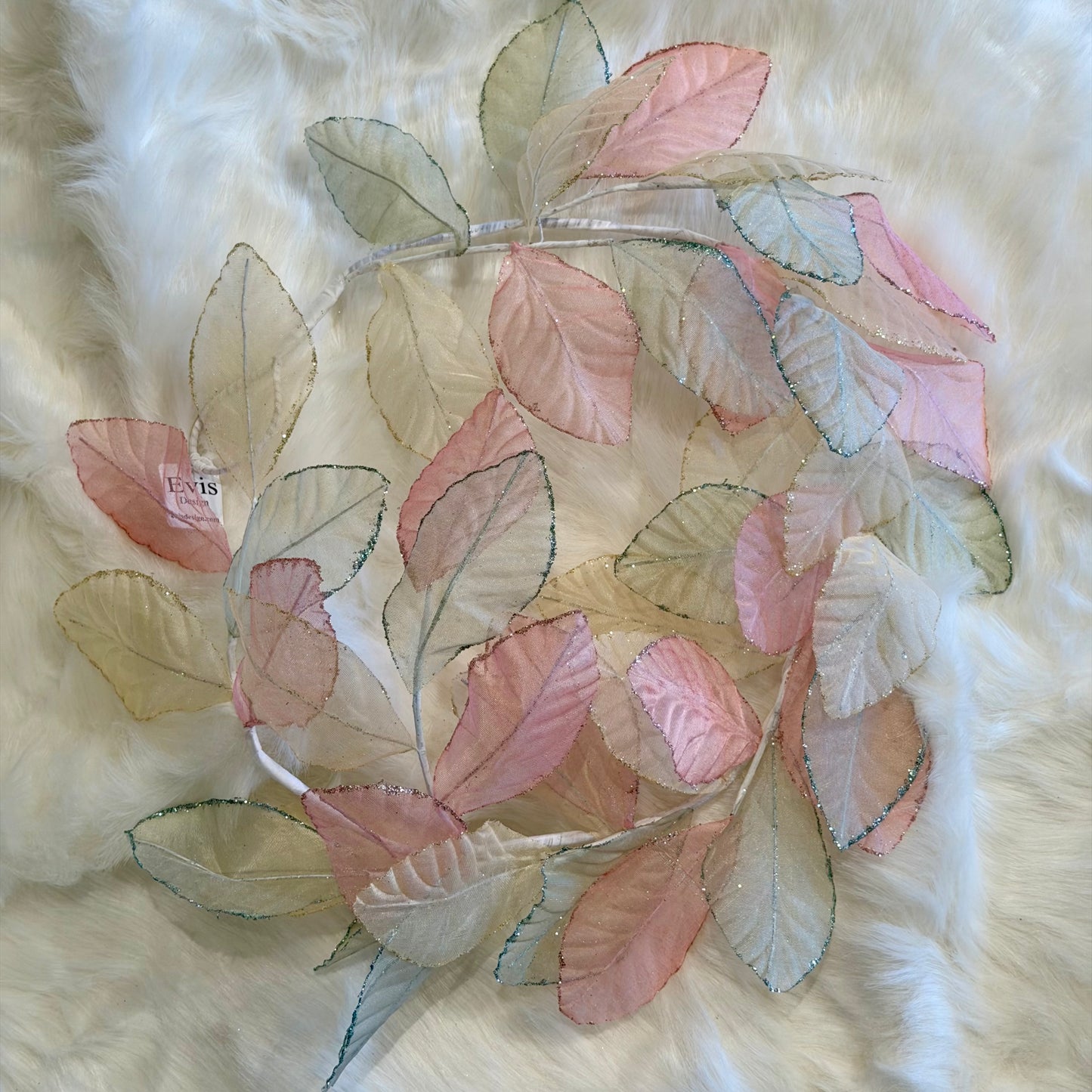 48" Sheer Leaf Garland