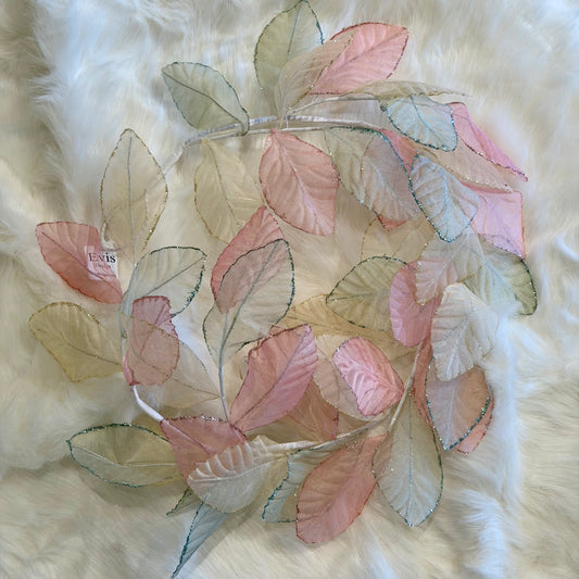 48" Sheer Leaf Garland