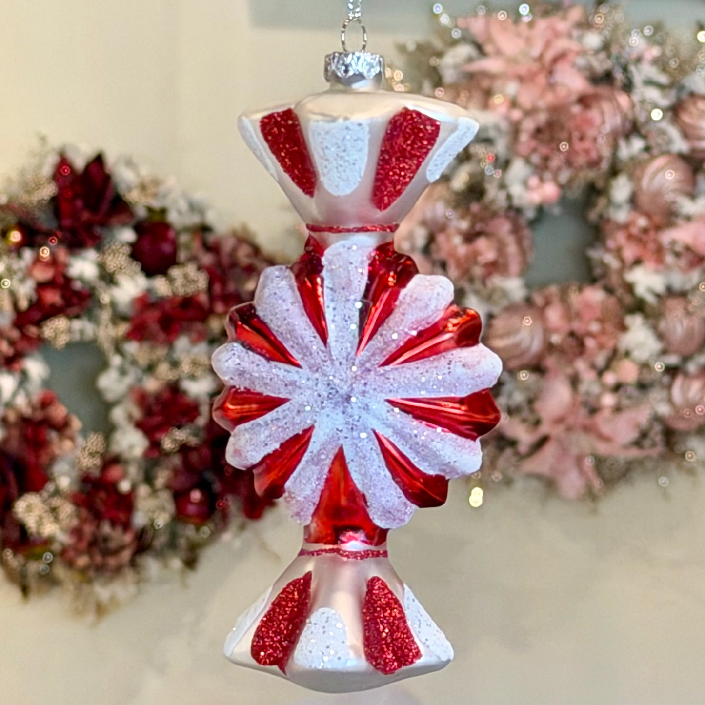 5" Candy Peppermint Ornament