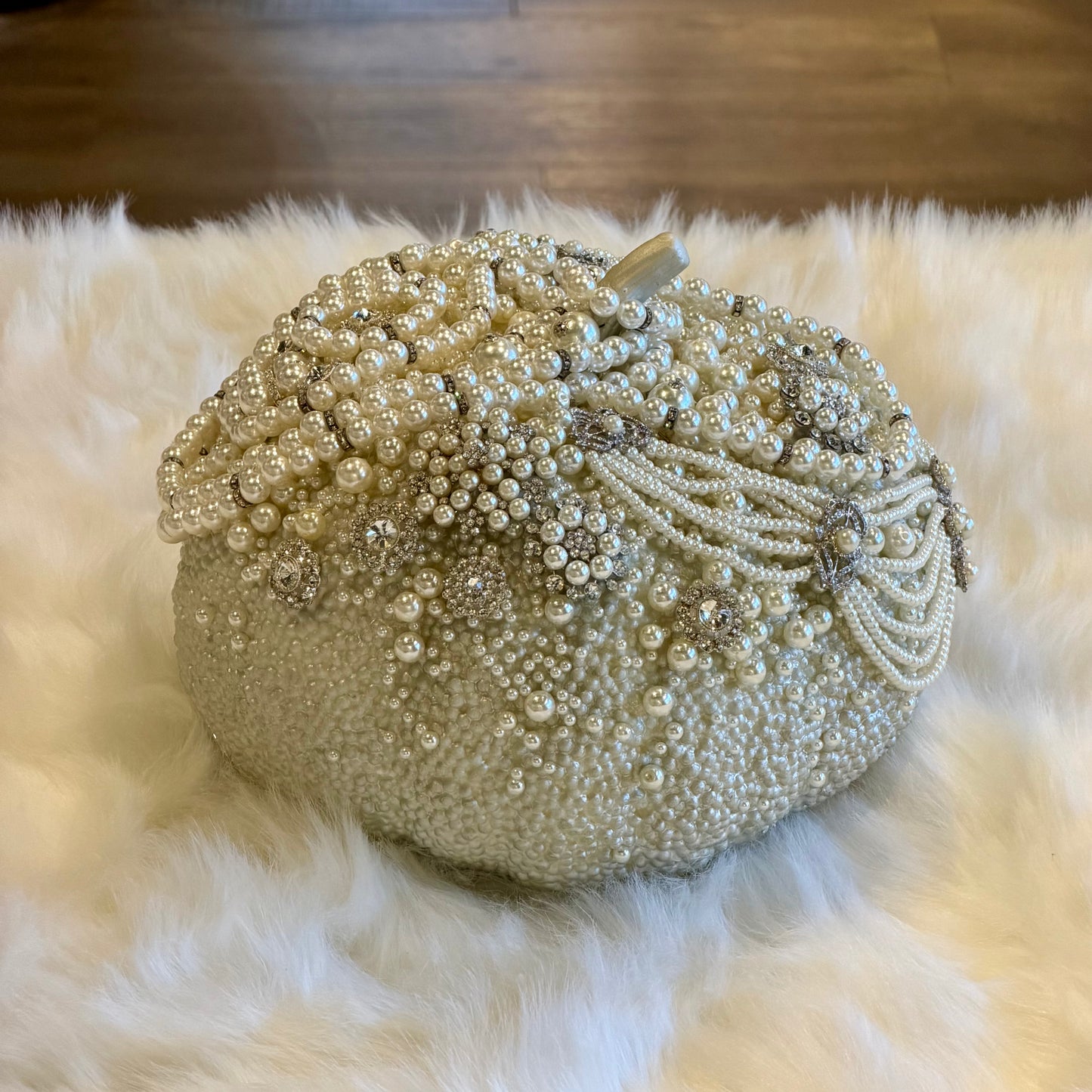 10”x7” Pumpkin, Pearl