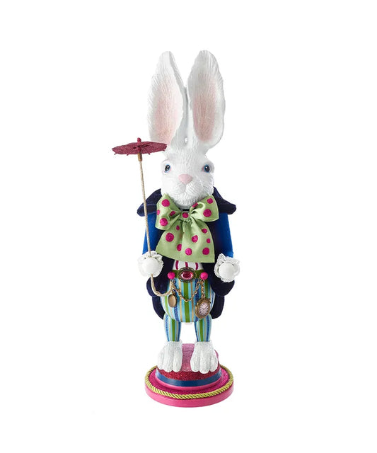20" Nutcracker Rabbit White Hollywood