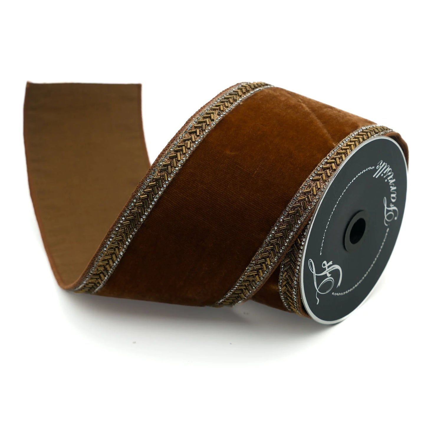 4”x5Y Pecan Baguettes Ribbon