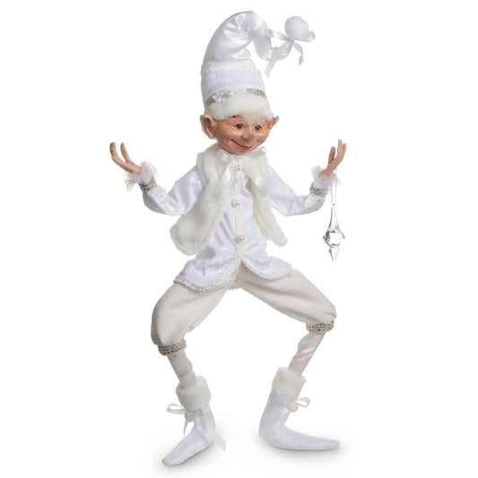 Elf northern figurine, 31 inch, for Christmas decorating