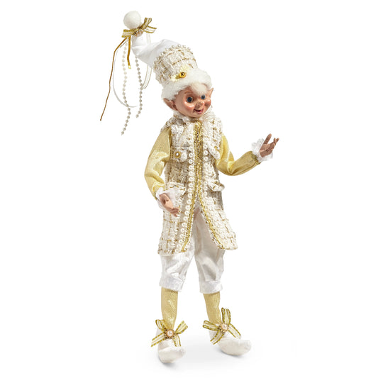 16" Elf Tweed Posable Champagne