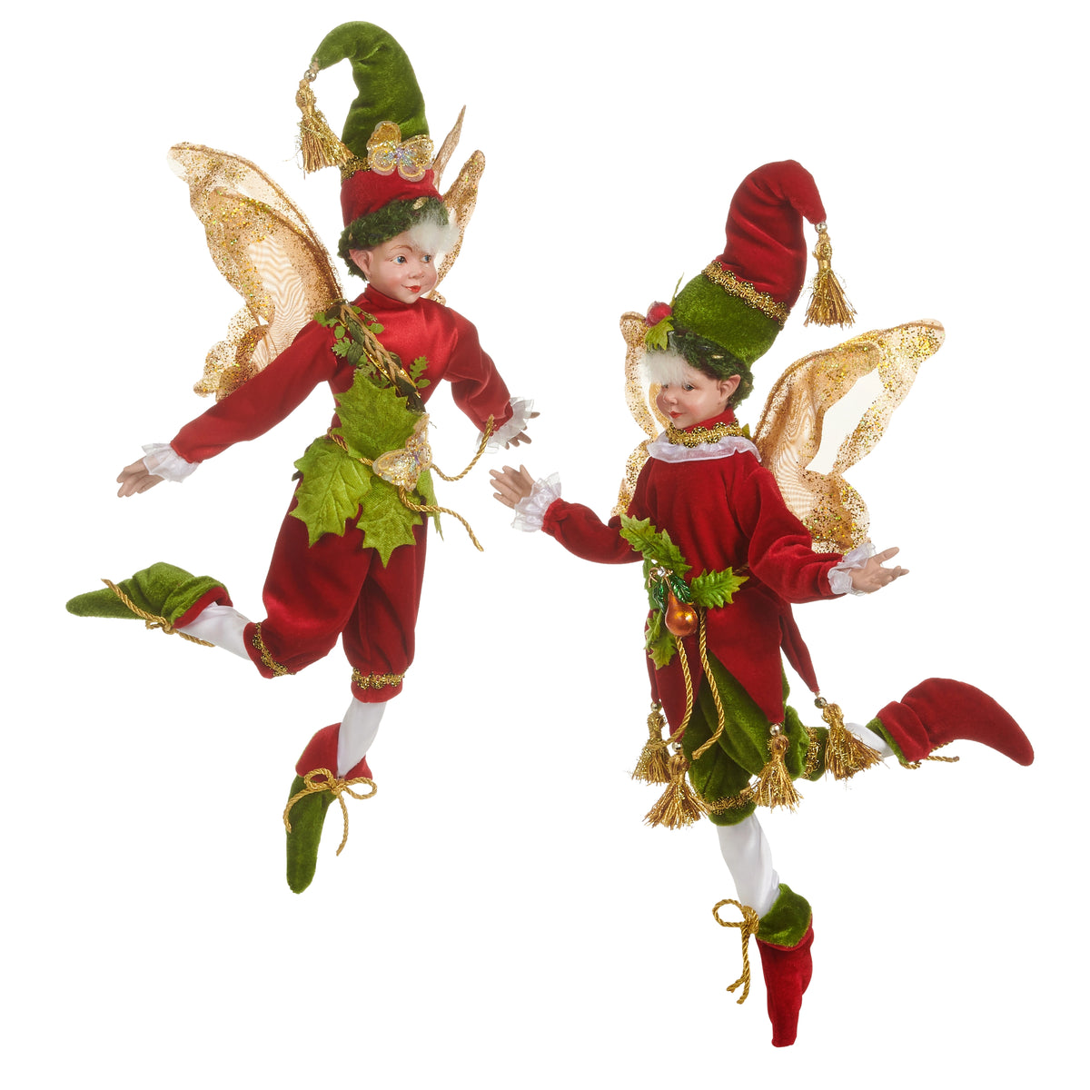 20" Elf Enchanted Forest Fairy Posable Ornament