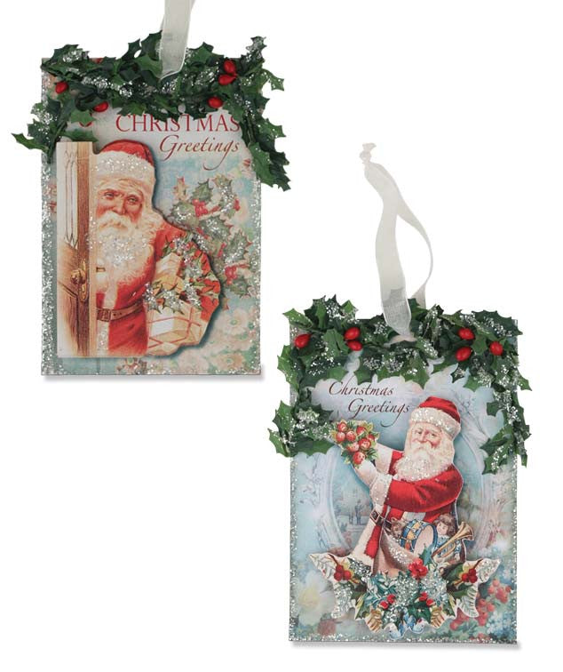 57" Postcard Christmas Santa