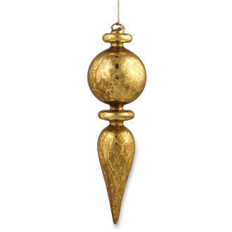 9.5" Gold Antique Finial